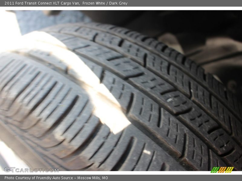Frozen White / Dark Grey 2011 Ford Transit Connect XLT Cargo Van