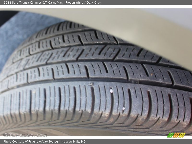 Frozen White / Dark Grey 2011 Ford Transit Connect XLT Cargo Van