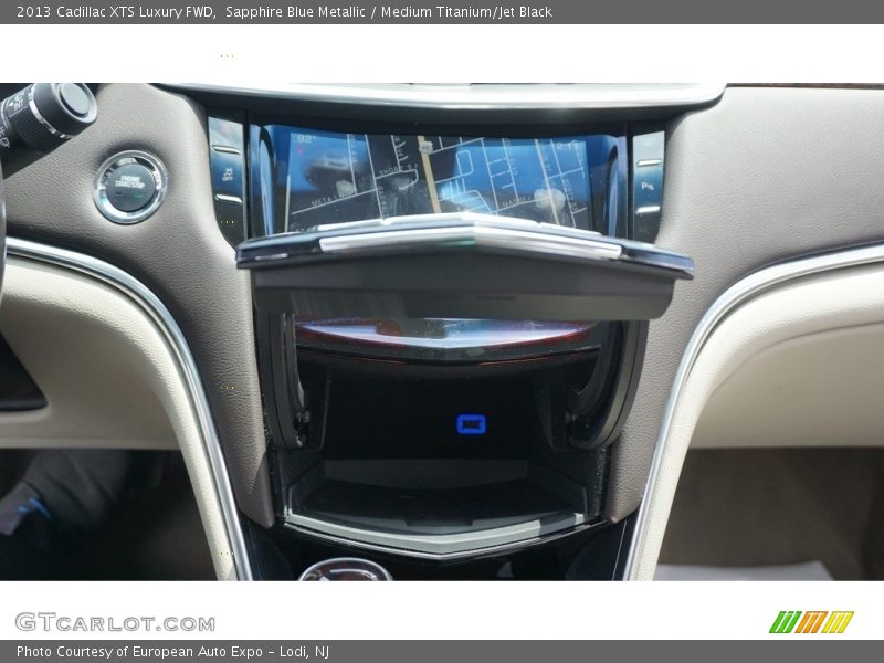 Sapphire Blue Metallic / Medium Titanium/Jet Black 2013 Cadillac XTS Luxury FWD