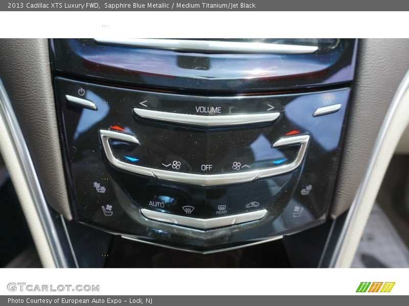 Sapphire Blue Metallic / Medium Titanium/Jet Black 2013 Cadillac XTS Luxury FWD