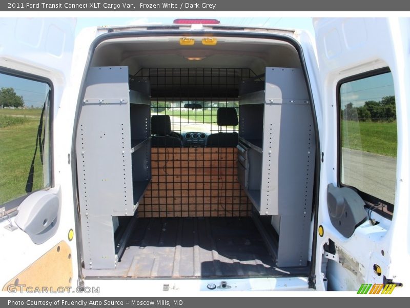 Frozen White / Dark Grey 2011 Ford Transit Connect XLT Cargo Van