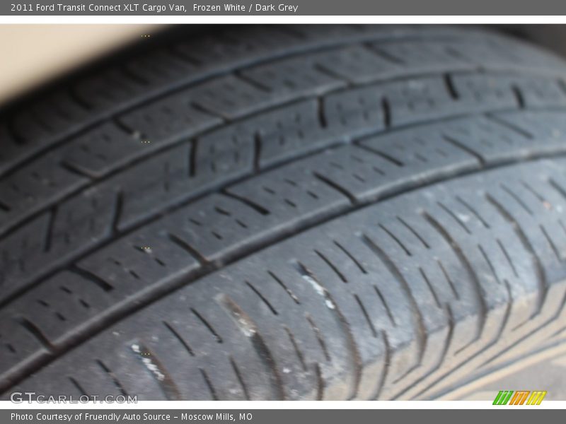 Frozen White / Dark Grey 2011 Ford Transit Connect XLT Cargo Van