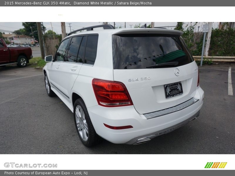 Diamond White Metallic / Sahara Beige/Mocha 2015 Mercedes-Benz GLK 350 4Matic