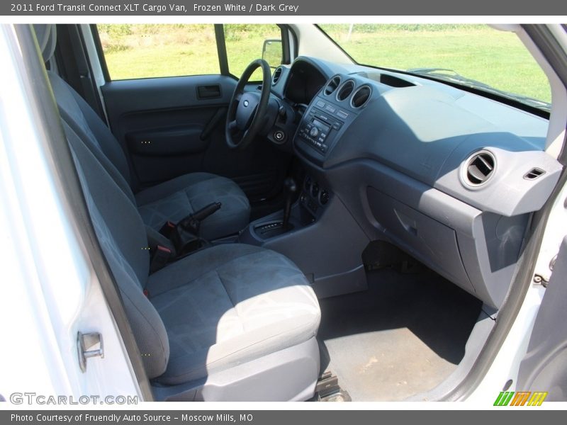 Frozen White / Dark Grey 2011 Ford Transit Connect XLT Cargo Van
