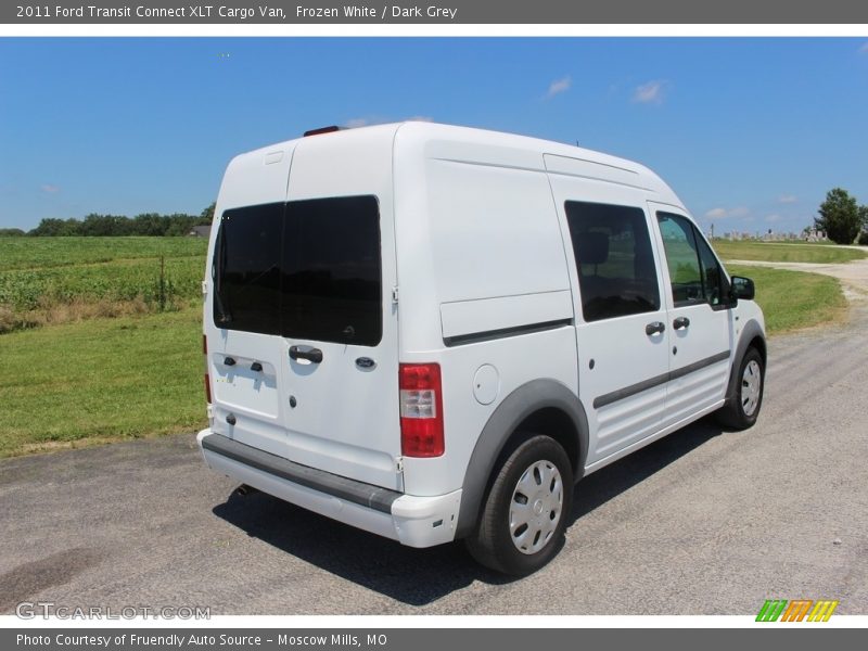 Frozen White / Dark Grey 2011 Ford Transit Connect XLT Cargo Van