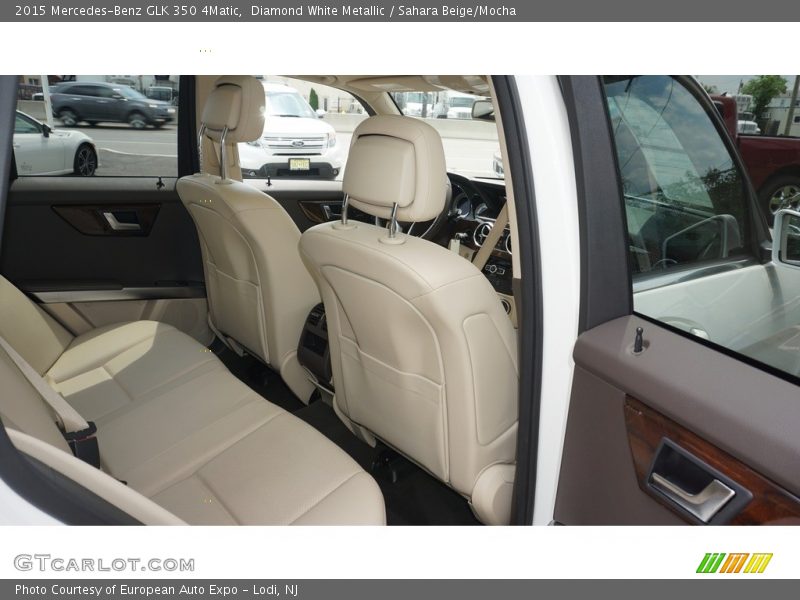 Diamond White Metallic / Sahara Beige/Mocha 2015 Mercedes-Benz GLK 350 4Matic