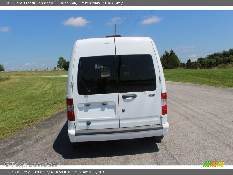 Frozen White / Dark Grey 2011 Ford Transit Connect XLT Cargo Van