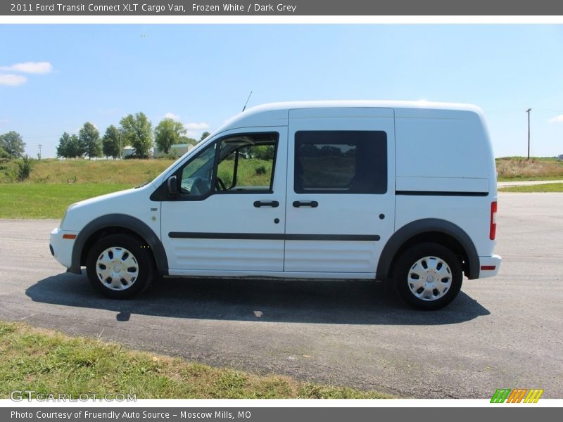 Frozen White / Dark Grey 2011 Ford Transit Connect XLT Cargo Van