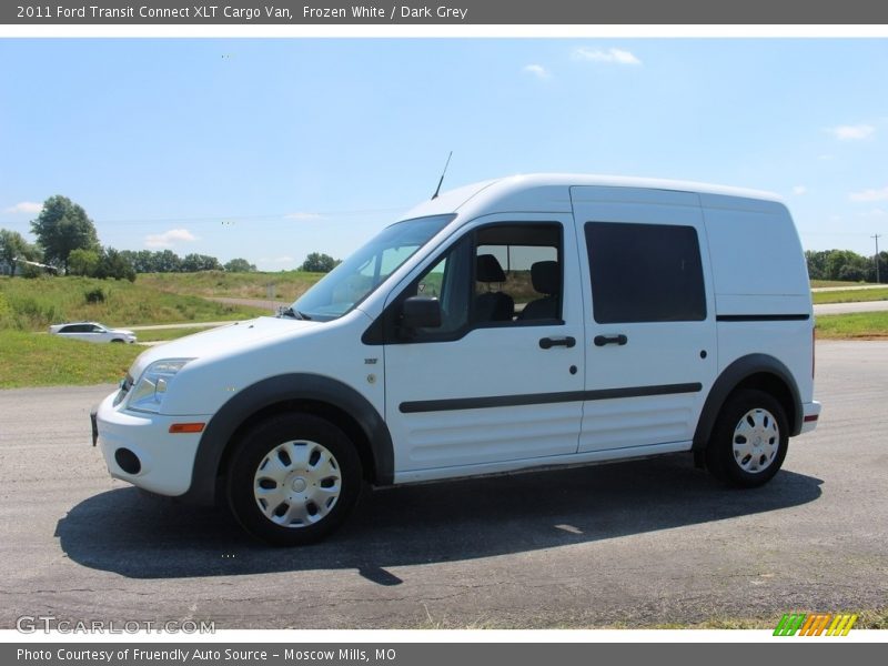 Frozen White / Dark Grey 2011 Ford Transit Connect XLT Cargo Van