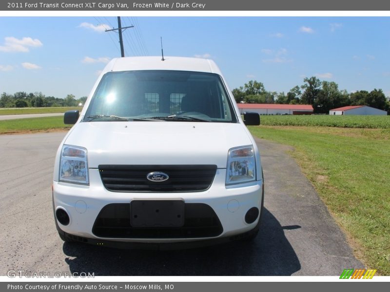 Frozen White / Dark Grey 2011 Ford Transit Connect XLT Cargo Van