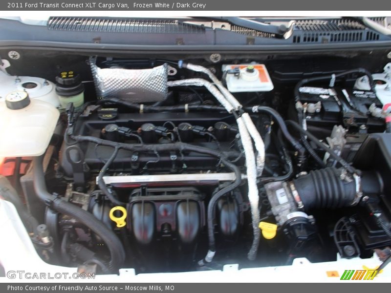 Frozen White / Dark Grey 2011 Ford Transit Connect XLT Cargo Van