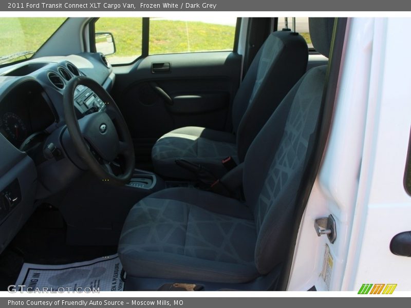 Frozen White / Dark Grey 2011 Ford Transit Connect XLT Cargo Van