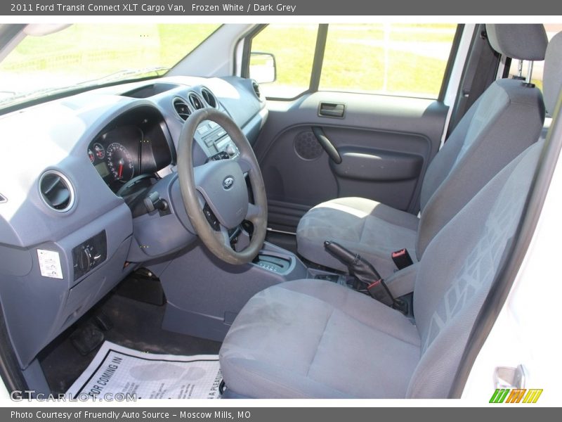 Frozen White / Dark Grey 2011 Ford Transit Connect XLT Cargo Van