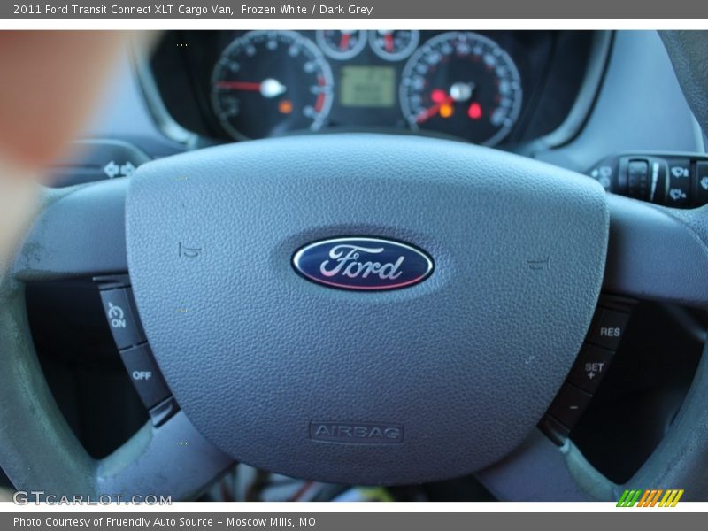Frozen White / Dark Grey 2011 Ford Transit Connect XLT Cargo Van