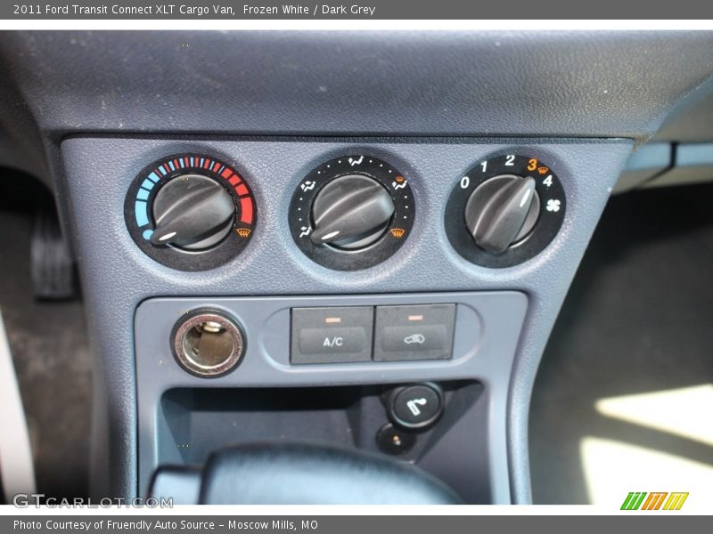 Frozen White / Dark Grey 2011 Ford Transit Connect XLT Cargo Van