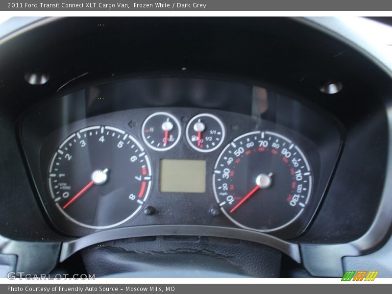 Frozen White / Dark Grey 2011 Ford Transit Connect XLT Cargo Van