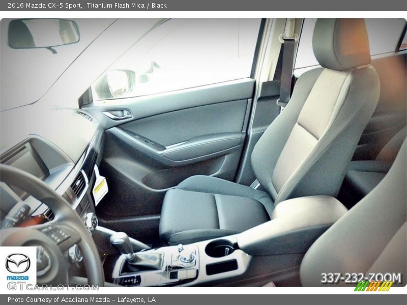 Titanium Flash Mica / Black 2016 Mazda CX-5 Sport