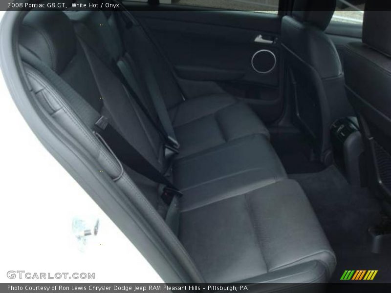 White Hot / Onyx 2008 Pontiac G8 GT