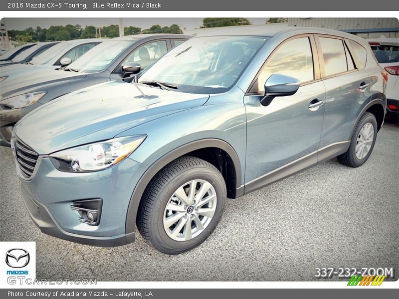 Blue Reflex Mica / Black 2016 Mazda CX-5 Touring