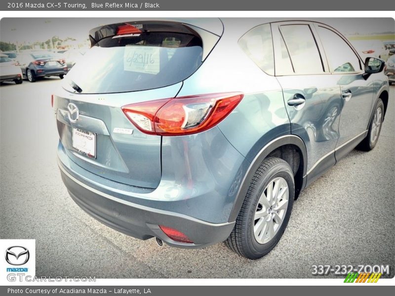 Blue Reflex Mica / Black 2016 Mazda CX-5 Touring