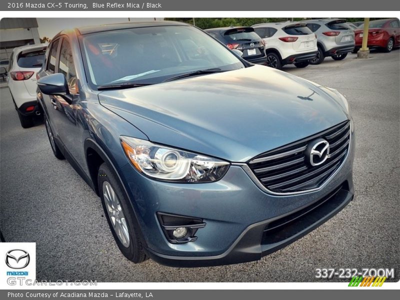 Blue Reflex Mica / Black 2016 Mazda CX-5 Touring