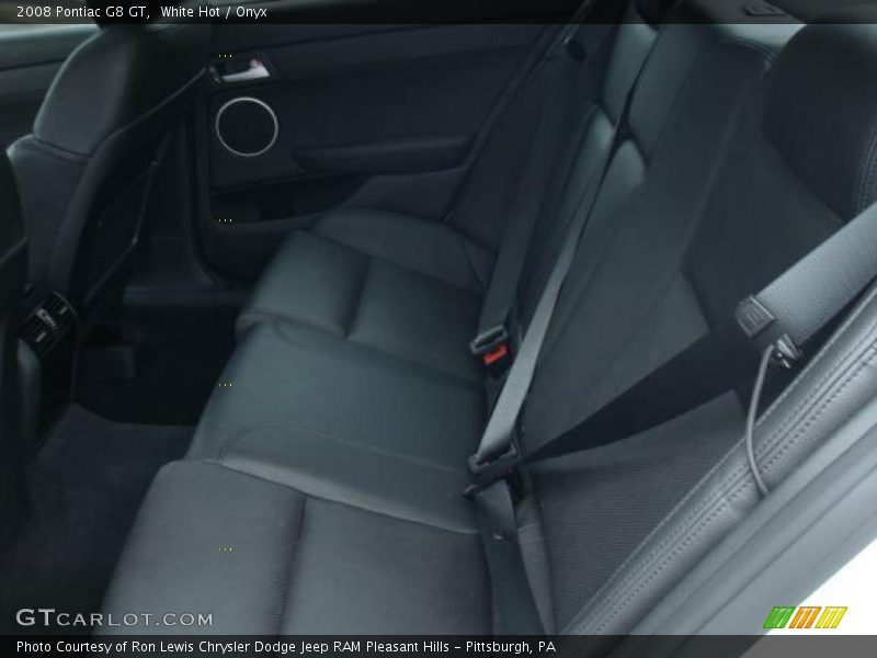 White Hot / Onyx 2008 Pontiac G8 GT