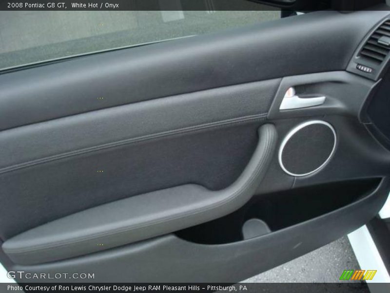 White Hot / Onyx 2008 Pontiac G8 GT