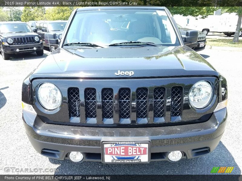 Black / Light Pebble Beige/Dark Slate Gray 2016 Jeep Patriot Latitude 4x4