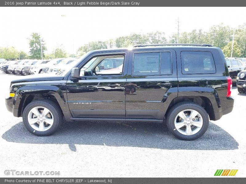 Black / Light Pebble Beige/Dark Slate Gray 2016 Jeep Patriot Latitude 4x4