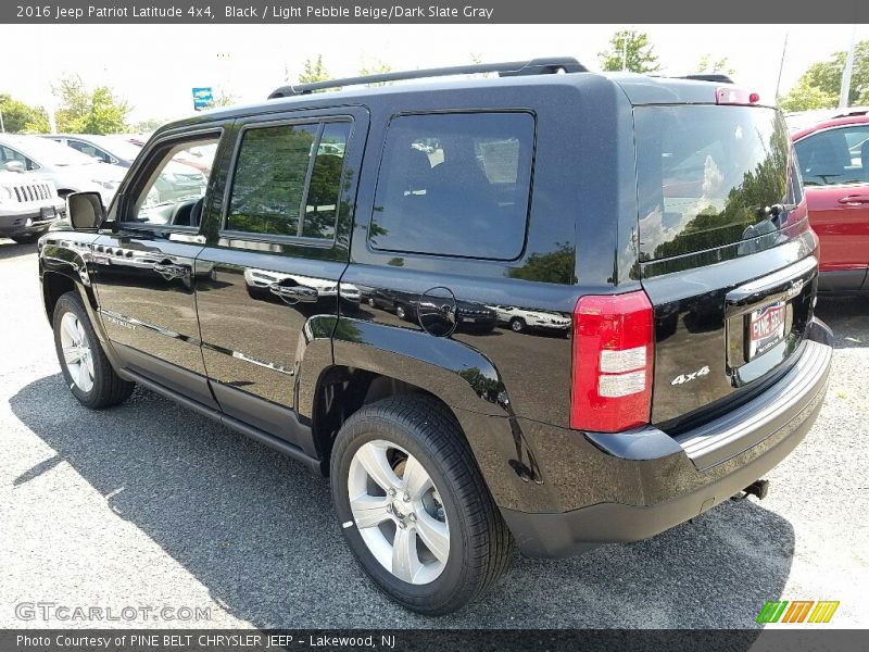 Black / Light Pebble Beige/Dark Slate Gray 2016 Jeep Patriot Latitude 4x4