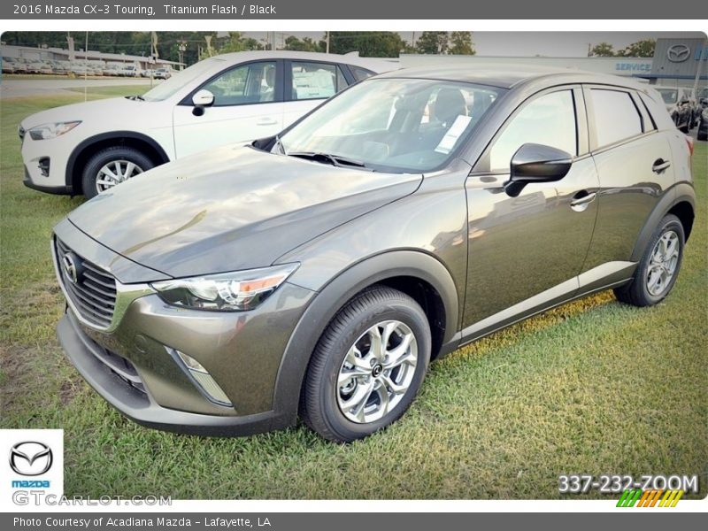 Titanium Flash / Black 2016 Mazda CX-3 Touring