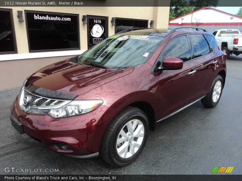 Merlot / Black 2012 Nissan Murano SL AWD