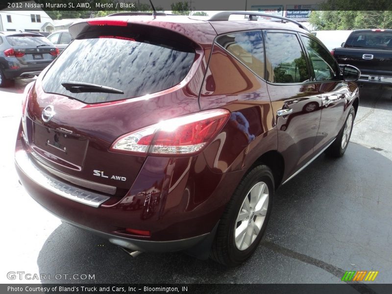 Merlot / Black 2012 Nissan Murano SL AWD