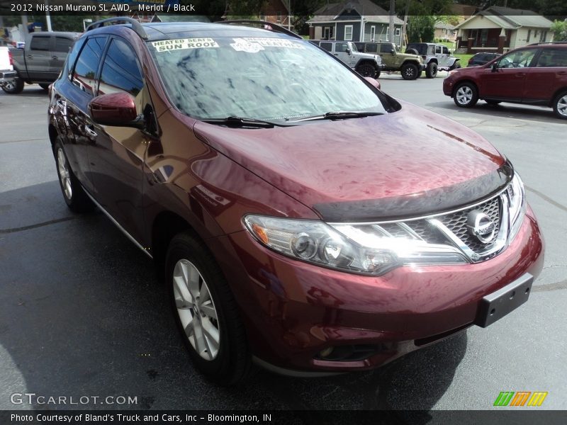 Merlot / Black 2012 Nissan Murano SL AWD