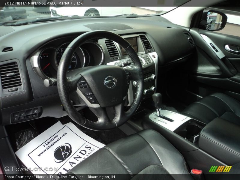 Merlot / Black 2012 Nissan Murano SL AWD