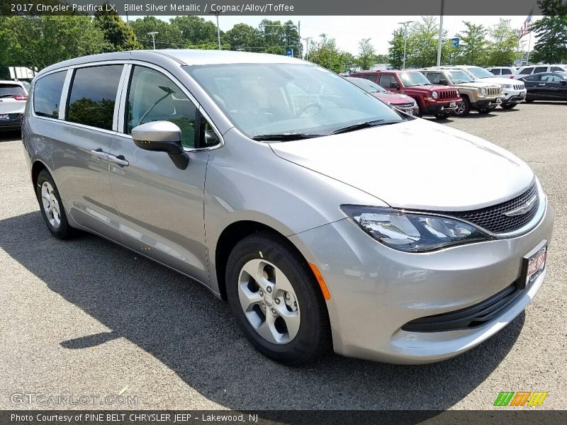Billet Silver Metallic / Cognac/Alloy/Toffee 2017 Chrysler Pacifica LX