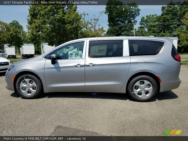 Billet Silver Metallic / Cognac/Alloy/Toffee 2017 Chrysler Pacifica LX