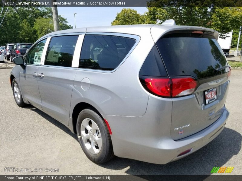 Billet Silver Metallic / Cognac/Alloy/Toffee 2017 Chrysler Pacifica LX