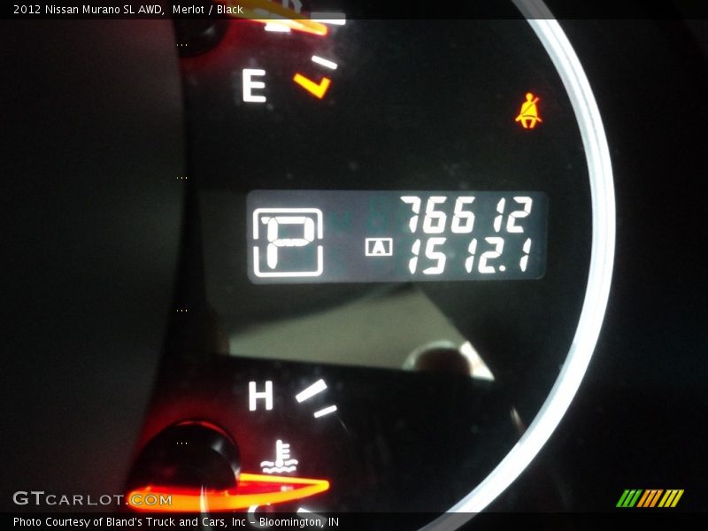 Merlot / Black 2012 Nissan Murano SL AWD