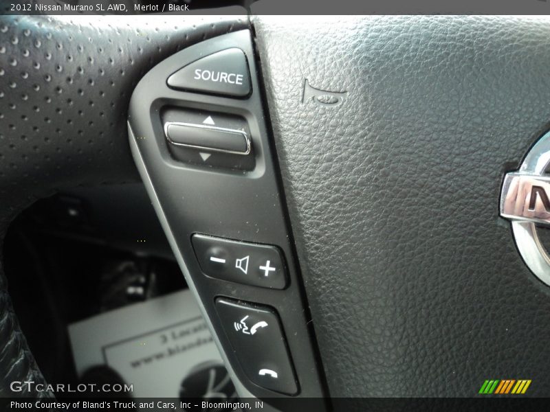 Merlot / Black 2012 Nissan Murano SL AWD