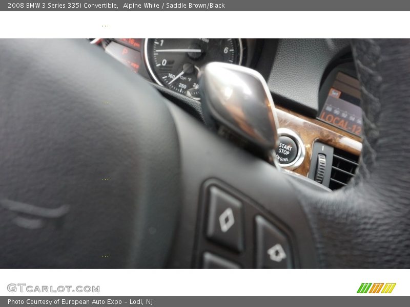 Alpine White / Saddle Brown/Black 2008 BMW 3 Series 335i Convertible