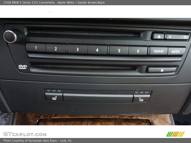 Alpine White / Saddle Brown/Black 2008 BMW 3 Series 335i Convertible