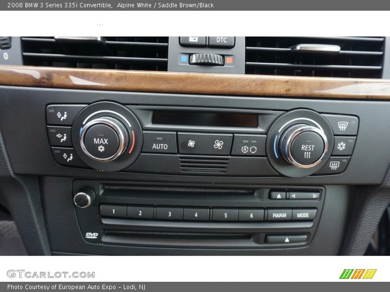 Alpine White / Saddle Brown/Black 2008 BMW 3 Series 335i Convertible