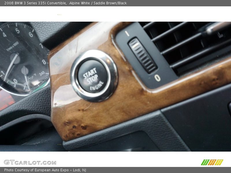 Alpine White / Saddle Brown/Black 2008 BMW 3 Series 335i Convertible