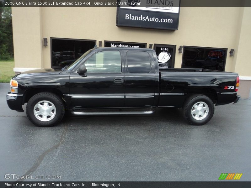 Onyx Black / Dark Pewter 2006 GMC Sierra 1500 SLT Extended Cab 4x4