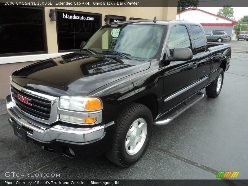 Onyx Black / Dark Pewter 2006 GMC Sierra 1500 SLT Extended Cab 4x4