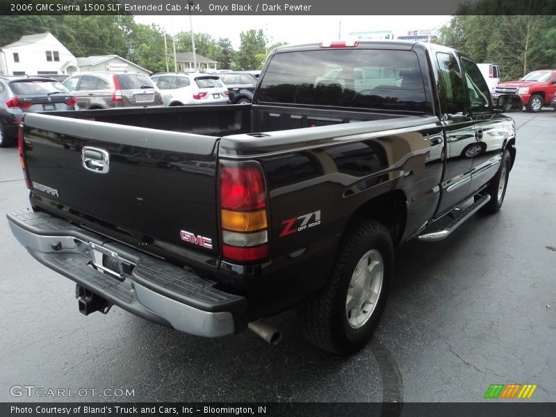 Onyx Black / Dark Pewter 2006 GMC Sierra 1500 SLT Extended Cab 4x4