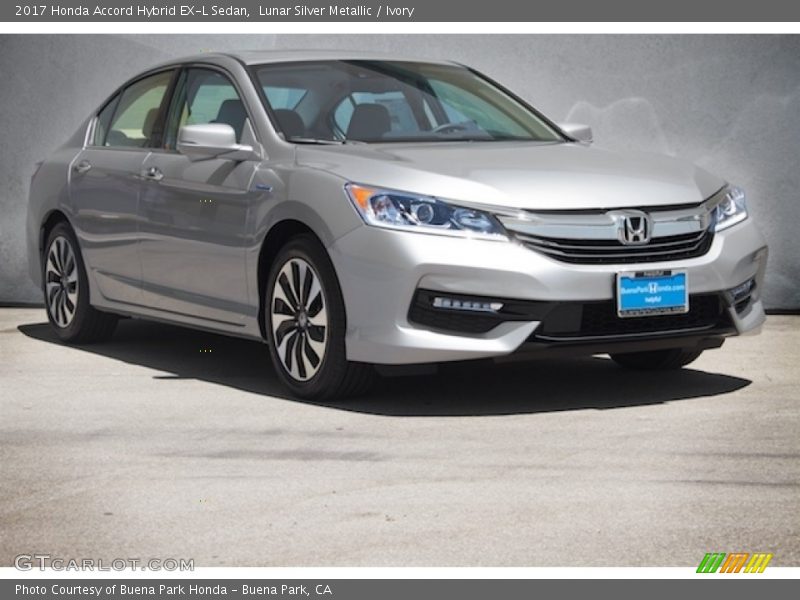 Lunar Silver Metallic / Ivory 2017 Honda Accord Hybrid EX-L Sedan