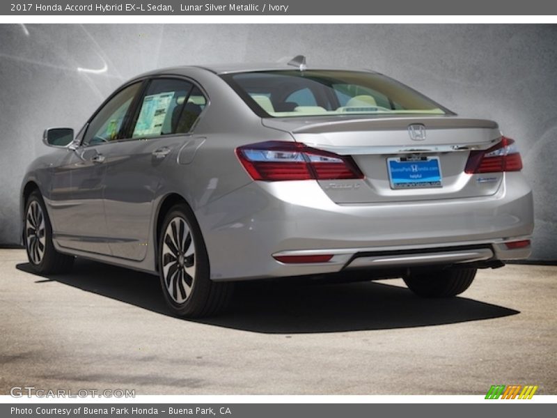 Lunar Silver Metallic / Ivory 2017 Honda Accord Hybrid EX-L Sedan