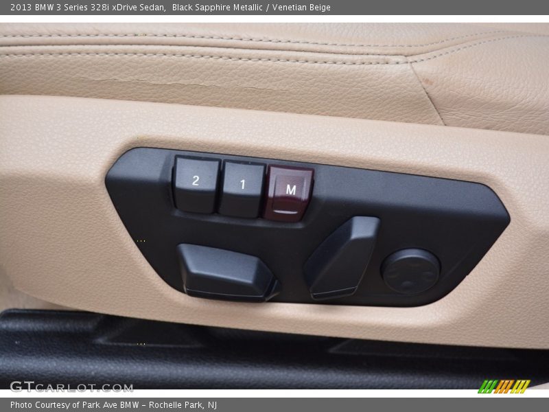 Black Sapphire Metallic / Venetian Beige 2013 BMW 3 Series 328i xDrive Sedan